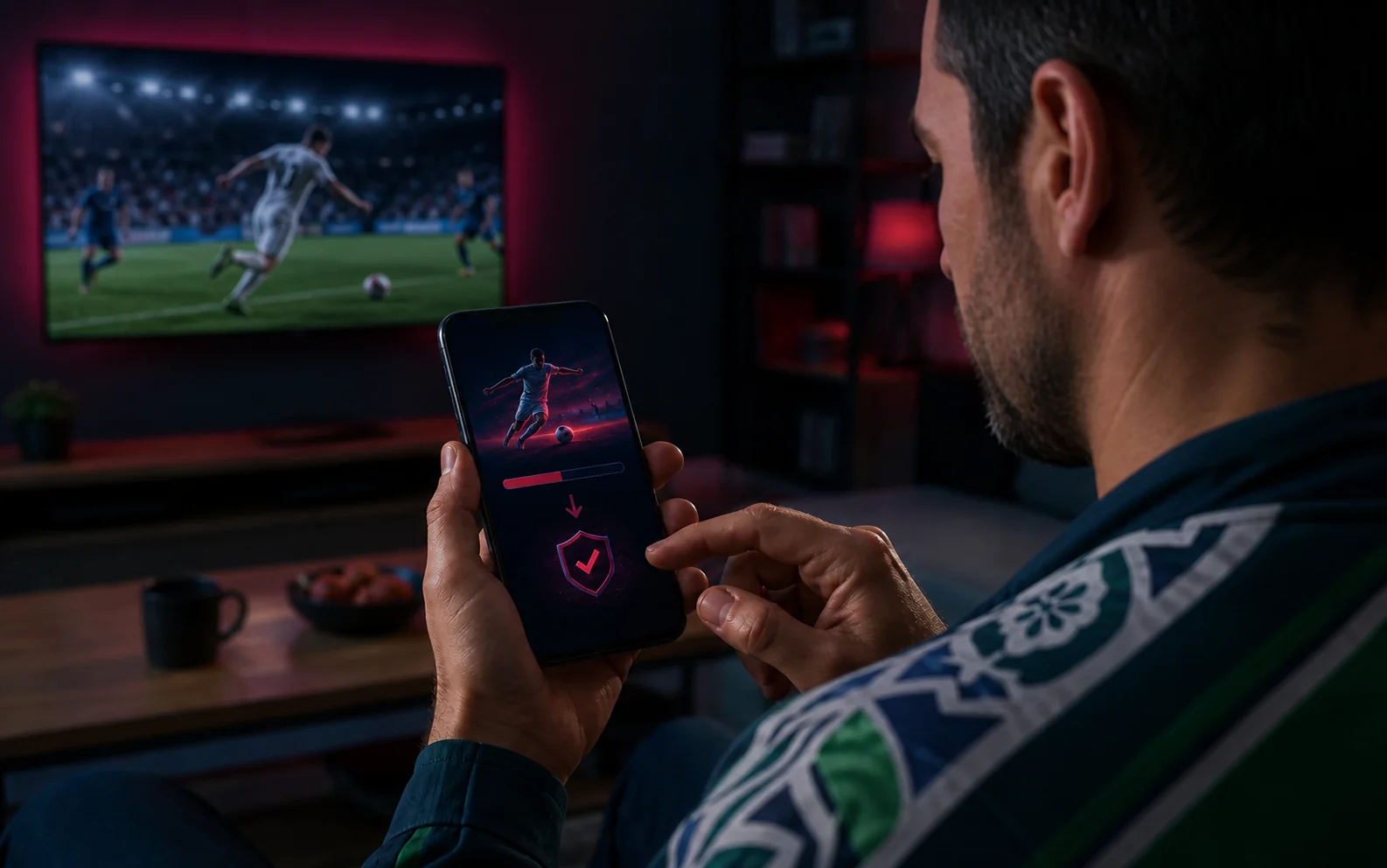 Installing the sports app on Android