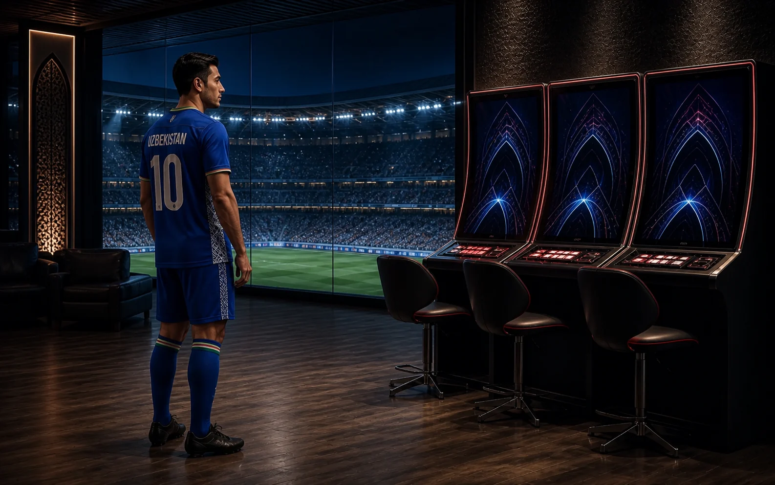 Player at BetLabel casino slots