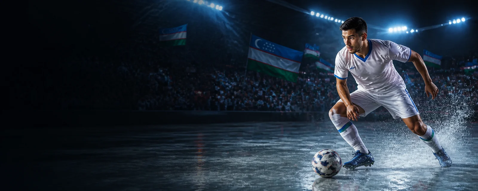 Chorshanba bonusi aksiyasidagi o'zbekistonlik futbolchi